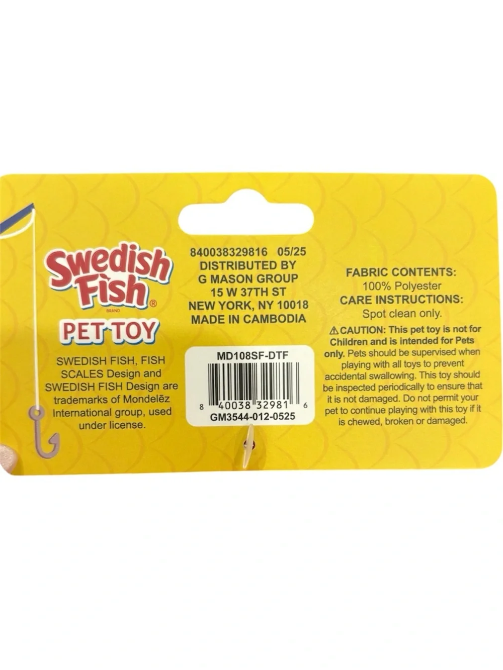 Swedish Fish Red Pet Toy